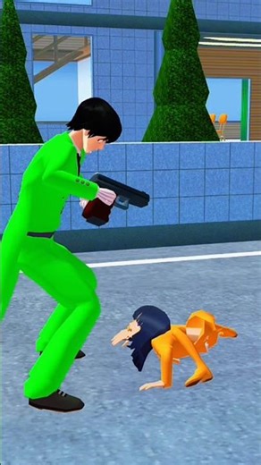 angry man fire on MiO 😱😲🤯🔥#angryman #sakuraschoolsimulator #animation #ayahdananak