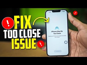 How to Fix iPhone Too Close Issue | iPhone Proximity Sensor Problem