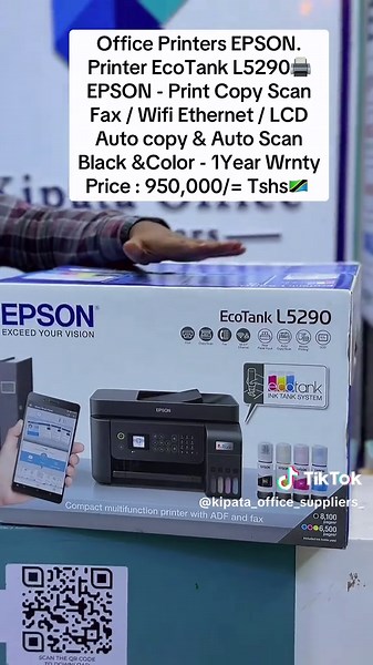 EPSON EcoTank L5290: Multifunction Printer Features