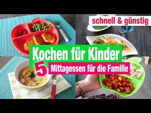 #FoodDiary #Cooking for Kids | 5 Quick & Cheap #FamilyRecipes | #LUNCH |Rebekka
