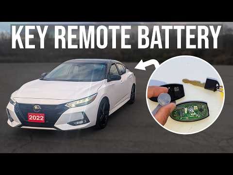 Key Remote/Fob Battery Replacement - Nissan Sentra (2020-2025)