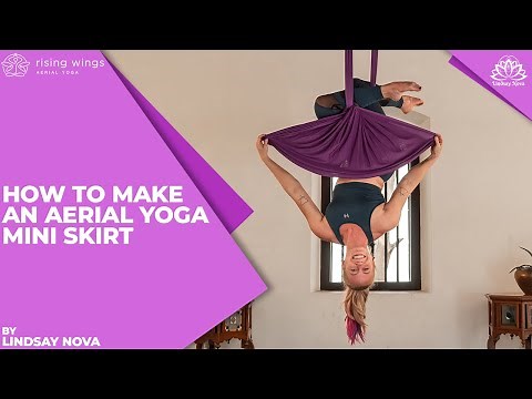How to Make An Aerial Yoga Mini Skirt