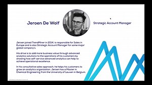 TrendMiner Introduction to Self Service Industrial Analytics