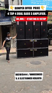 60,000/- Starting Dj Setup Price #djsetup #amplifier #djlover #DJShop #djsound | Marketing_with_Prince