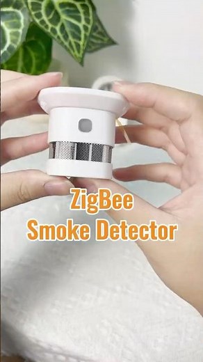 Owon Zigbee Smoke Detector | Smart Fire Sensor for Home & Building #unboxing