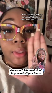 Comment debt validation letter to get lawyer tested letters! | Gloria Smith | Facebook