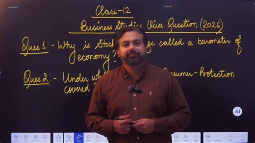 CA Manish Kalra on Instagram: "Class 12 Business Studies VIVA ke liye maine important chapters se viva questions ready kiye hain 💯 Jinka viva 1–2 din me hai, ye reel zaroor dekhein 👀 ✔ Most expected questions ✔ Short & clear answers ✔ Teacher-friendly language 📌 Full PDF chahiye? 💬 Comment karo: BST VIVA Main PDF share kar dunga 📩 ⸻ #BSTViva #Class12BusinessStudies #CBSEBoards #VivaPreparation #CommerceStudents"