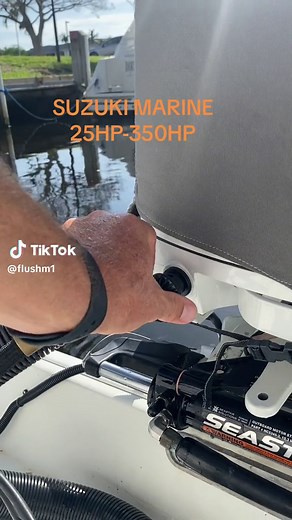 Flush-M coming in 2023 summer, suzuki quick flush! #suzuki #df350 #suzukioutboards