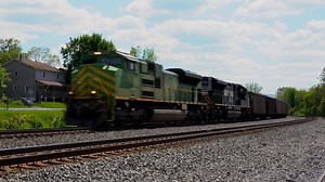 Loaded Coal Train - Mattawana, Pennsylvlania