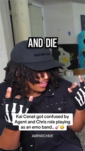 Why Chris actually hit that note though 🎸🤣 #kaicenat #agent00 #chrisnxtdoor #amparchive