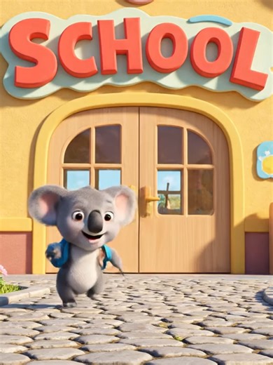 Koa is so excited to go to school for the first time! Today, the little bear opens his first Book and learns how to draw beautiful lines with his pencil. #SchoolSupplies #BackToSchool #MyFirstBook #BackpackEssentials #amazonBackpackEssentials