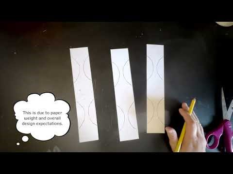 3D Paper Globe Lesson Using Scrapbook Paper
