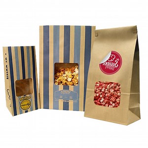 [Hot Item] Microwave Sealable Popcorn Packaging Bags with Susceptor Film Inside
