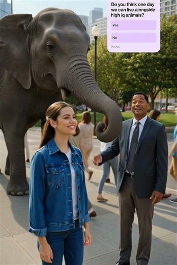 Could humans one day live alongside high iq animals? (thought experiments)