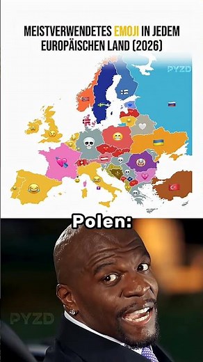 Die meistverwendeten Emojis in Europa 2026