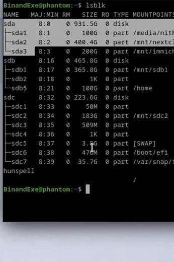 New to Linux? Here’s how to create partitions FAST! ⏱️ #shorts #viral #linux