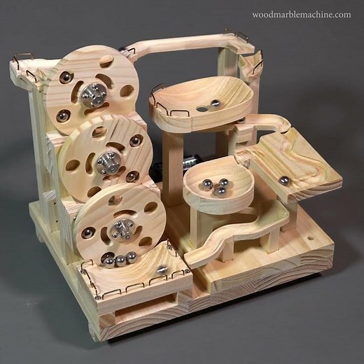 Amazing Marble Machine Kit Wheels Lift W1