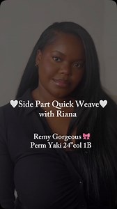 13 reactions · 10 comments | Level up your hair game with Remy Gorgeous Perm Yaki! ✨ Watch @_itsriana slay a flawless side part quick weave - no tangles, just pure perfection  Ready for the hair transformation? Head to our TikTok at hairbysleekofficial!  #hairbysleek #quickweave #remygorgeous #hairstyle #hairgoals #syntheticweave #hairstyle #fashion #hairstyles #hairextension #beauty #fyp | Hair By Sleek | Facebook