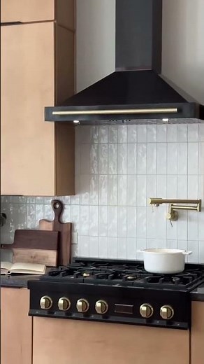 Luxury Kitchen Goals with ZLINE Black Stainless & Champagne Bronze Accents