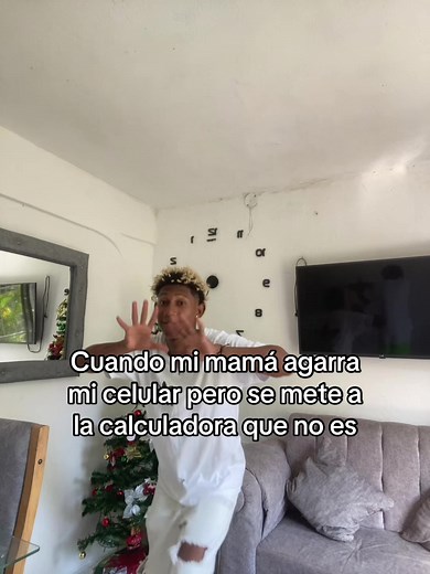 Cuando mi mamá se confunde con la calculadora