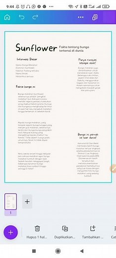 Cara Merubah ukuran di Canva