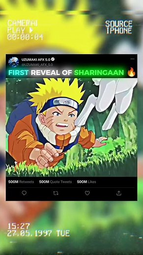 The first appearance of sharingan 🔥 #youtubeshorts #naruto #anime