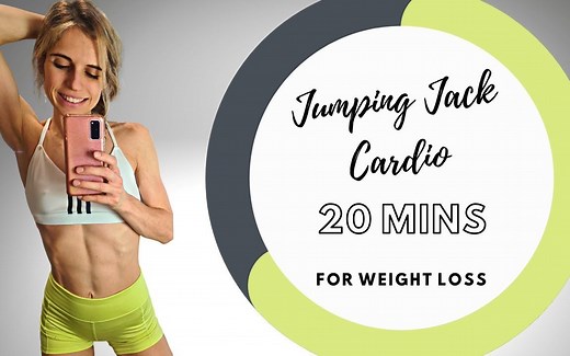 【Let's Workout-20分钟开合跳HIIT有氧运动❤减肥·全部站立·尝试代替跑步】