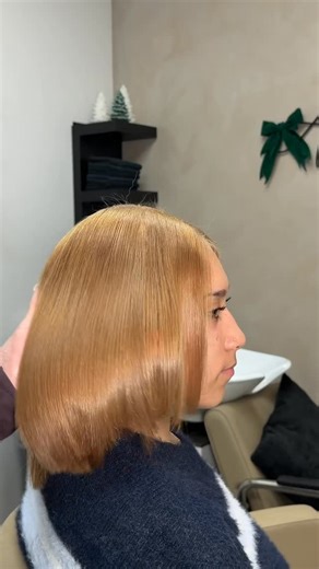 Amelia Jones on Instagram: "This is our second session safely transitioning to blonde from previous at home color! 🩵 Lightened using @moroccanoil Blonde Voyage + 20 Vol #motroop #moroccanoilpro #757hairatylist #moroccanoilcolor #mocolor"