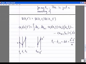 Quantum Theory, Lecture 5: Schrodinger Equation. Hamilton-Jacobi Equation. Path Integrals.