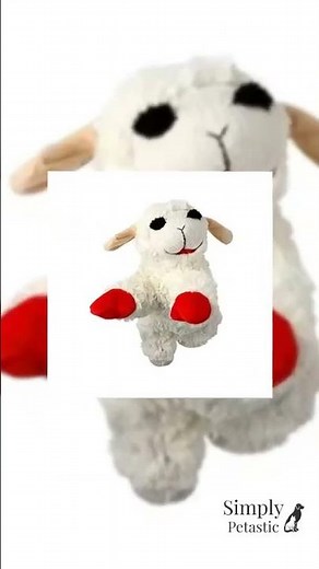 Medium Plaid Lamb Chop Plush Toy