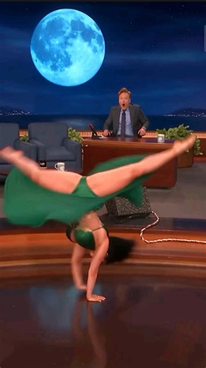 🔥 Conan O’Brien Didn’t See THAT Move Coming! 😂🔥 | Dance Performance 😈 #shorts #conanobrien