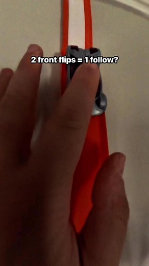 Another #acceleracers track with Iridium. 2 front flips on 1 track. Shot with Insta360 x5 #insta360 #stuntdad #hotwheels #toys Hot Wheels Nugget Insta360 | Diecast Stunt Dad