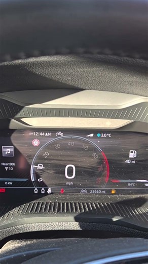 Digital dashboard Skoda Karoq screen selection #map #car #fuel #gauge #clocks #skodauk