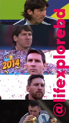 From Tears to Glory! Messi’s Emotional World Cup Story 2006-2026 ❤️🏆