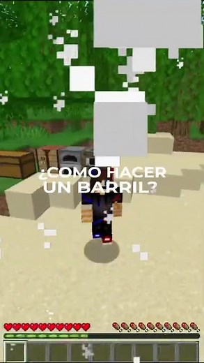 Cómo hacer un barril en Minecraft: tutorial paso a paso
