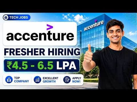 Accenture Off-Campus Hiring🔥 | Java Developer jobs | Freshers Apply