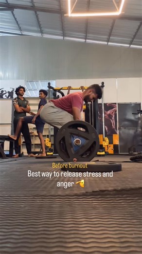 Go Through on Instagram: "Challenge your body when you are feel stressed🤯.Sublimation channels intense emotions into constructive action. Heavy deadlifts challenge the nervous system, increasing motor unit recruitment, testosterone, and stress tolerance. Research shows resistance training improves mood, executive control, and resilience. Lifting transforms psychological pressure into measurable strength, discipline, and adaptive physiological growth through progressive overload and neuroendocri