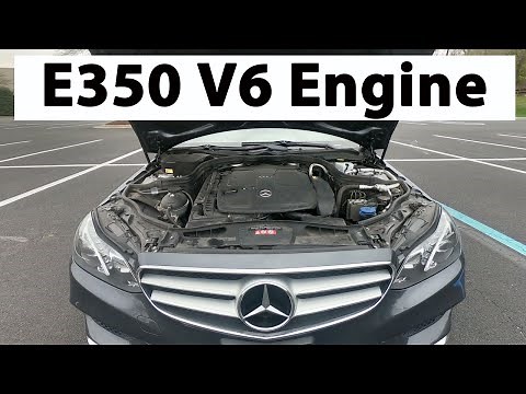2014 Mercedes-Benz E350 V6 Engine Review
