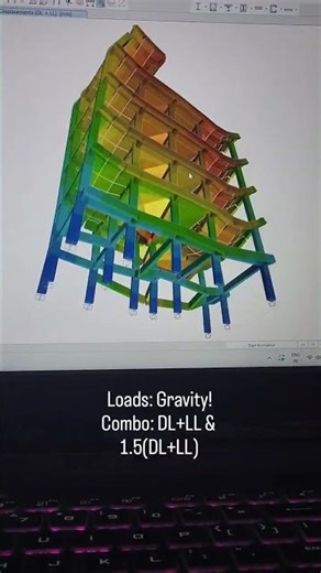 Etabs G+4 RCC building Project #etabs #civilengineering