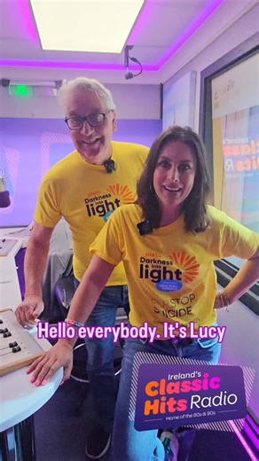 If you're doing Darkness Into Light tomorrow morning, let us here at Ireland's Classic Hits Radio keep you company along the way ❤️ | Ireland's Classic Hits