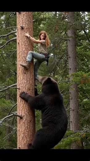 6.6K views · 5 comments | Woman Stuck in Tree While Massive Bear Climbs After Her. But What Happend...see more | Native Cultures Consortium | Facebook