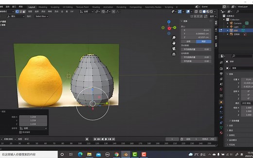 Blender texture paint 利用映射快速制作贴图