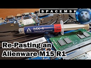 How to Re-Paste a Gaming Laptop (Alienware M15 R1)