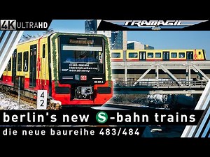 Berlin's new S-Bahn trains | 4K