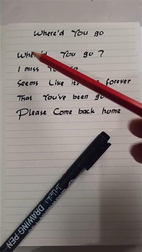 Where You Go lyrics by Fort Minor #music #shortsviral #handwriting #song #feedshorts #shorts #song