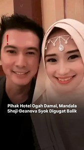 Mandala Shoji dan Deanova tak terima dituntut balik pihak hotel di Pontianak senilai Rp100 miliar rupiah. Deanova sampai pingsan setelah menjalani persidangan akibat barang-barangnya dikeluarkan paksa oleh pihak hotel. Mandala dan Deanova diberi tahu bahwa lawannya diduga orang kuat di Kalimantan Barat. #mandalashoji #deanova #insertlive | Insert transtv
