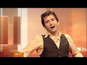 David Tennant on BBC Breakfast 2008