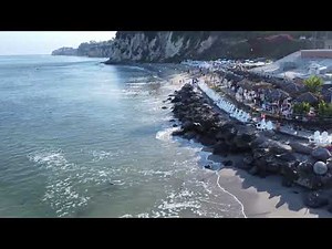 Aerial View of Paradise Cove Beach Café and Pier