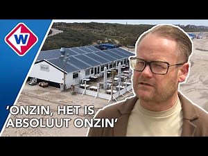 Strandtent moet opzij om duinen te laten groeien