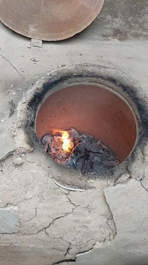 Traditional Outdoor Oven Bread Making Process